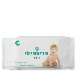 Våtserviett 72 stk