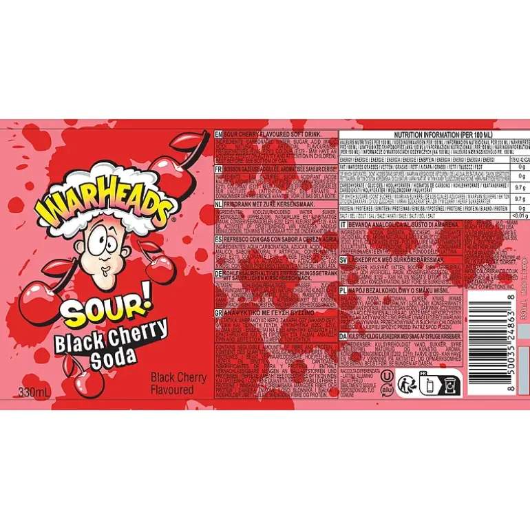Warheads sour soda