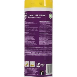 Wipes clean-up