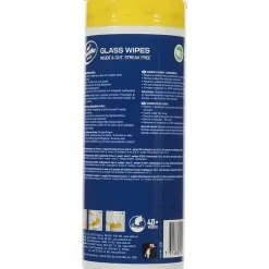 Wipes glass