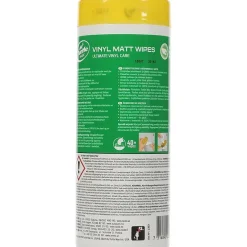 Wipes vinyl matt
