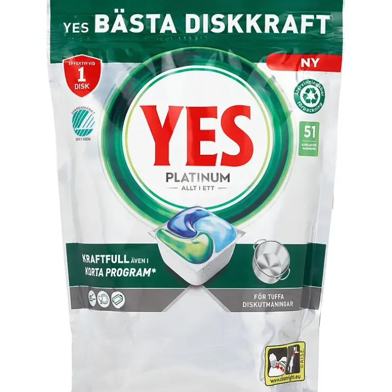Yes oppvasktablett