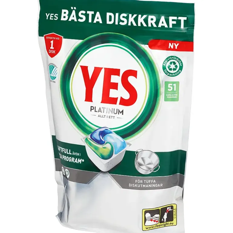 Yes oppvasktablett